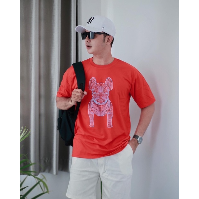 Áo Thun Chó 3D Cam