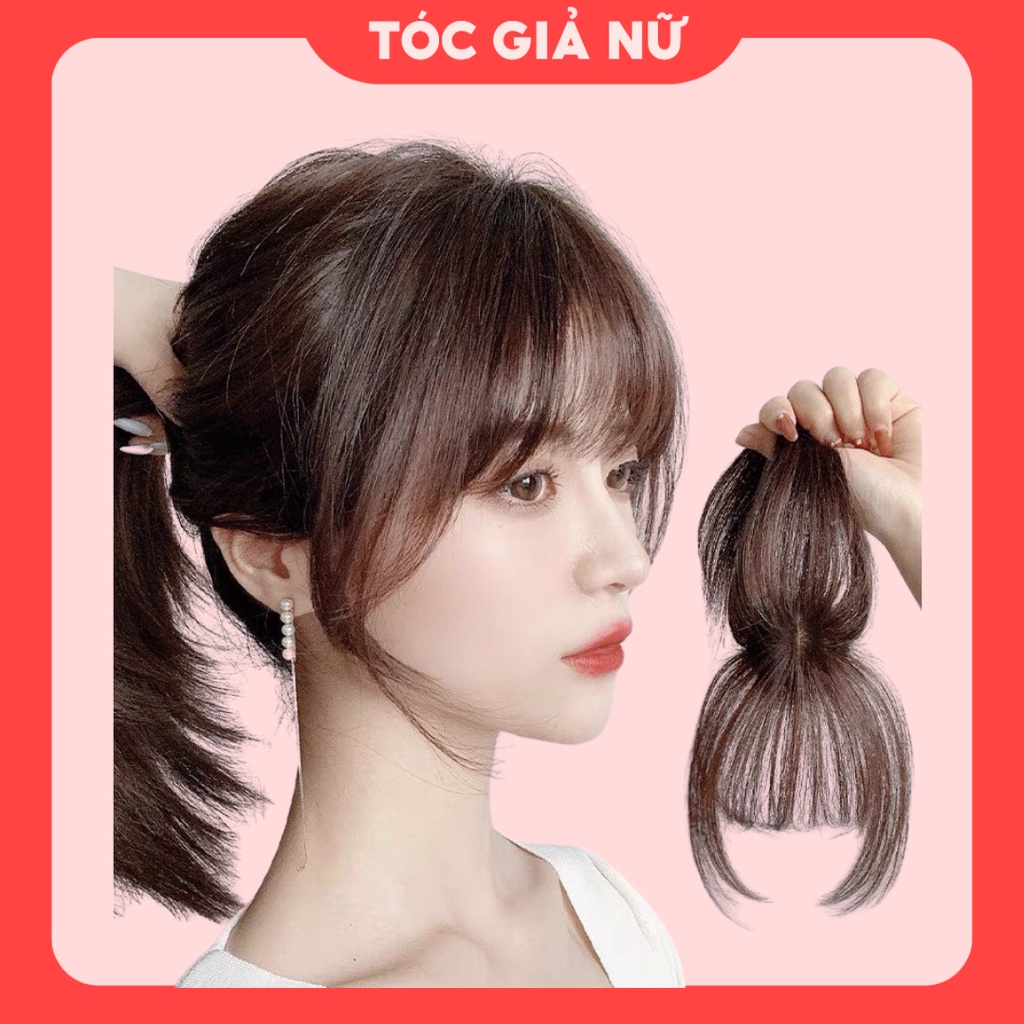 Tóc giả mái phủ hói có mái có rãnh da đầu