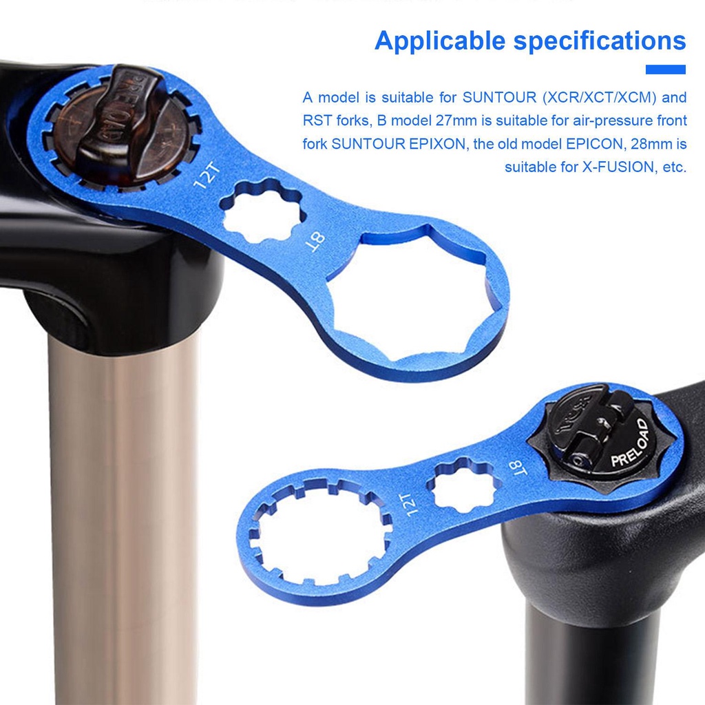 Cờ Lê Vặn Phuộc Trước Bằng Hợp Kim Nhôm Cho SUNTOUR XCM / XCR / XCT / RST