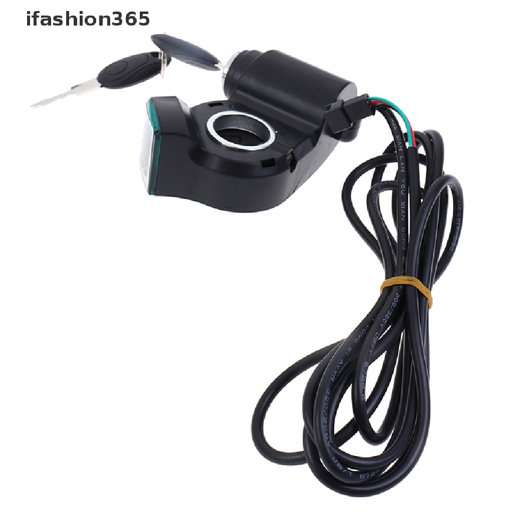 Công Tắc Hiển Thị Điện Áp Cho Xe Đạp Điện ifashion365 Kèm Chìa Khóa