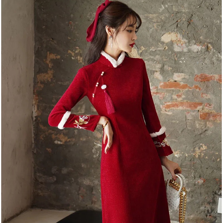 Sườn Xám Cách Tân Thời Trang Mùa Hè Dành Cho Nữ