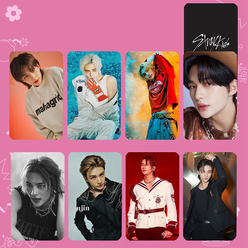 Set 8 Tấm Ảnh HD Hình Nhóm Nhạc Stray Kids