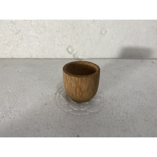 LY RƯỢU MÀI THÔ GỖ DỪA - CỐC UỐNG TRÀ