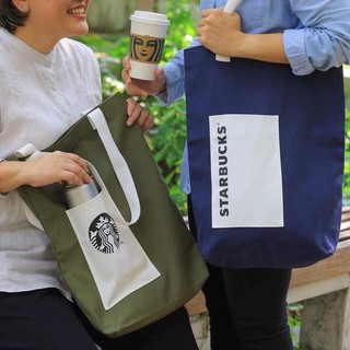Túi tote vải thailand starbucks 2022