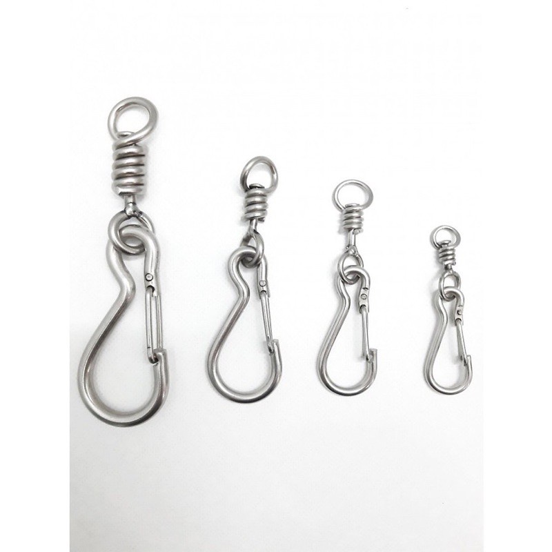 Móc khóa , móc cài treo chìa khóa 4 size Inox 304 Cao Cấp TA4