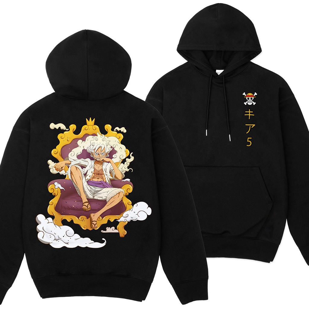 Áo hoodie Luffy Gear 5 Wano - One Piece