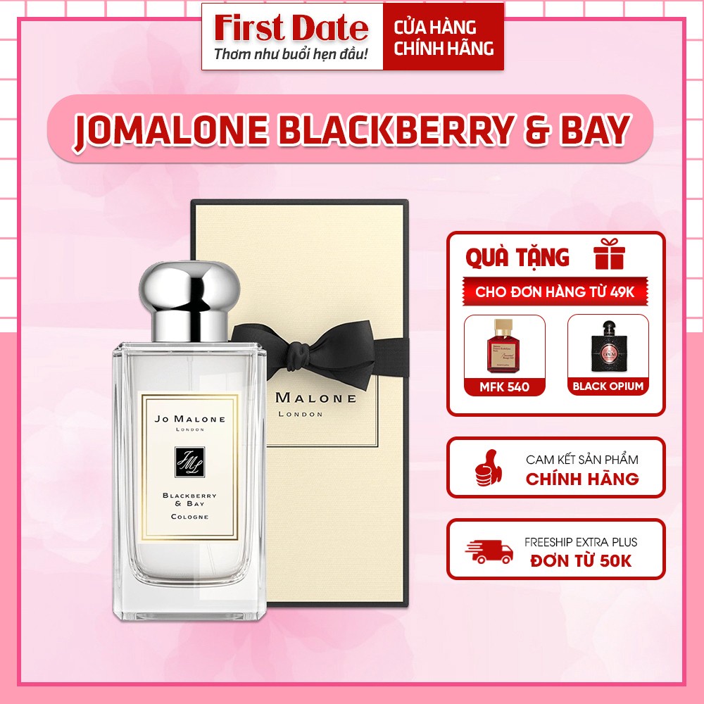 Nước hoa nữ Jomalone Blackberry & Bay - Sang trọng, Nữ tính, Nhẹ nhàng - First Date