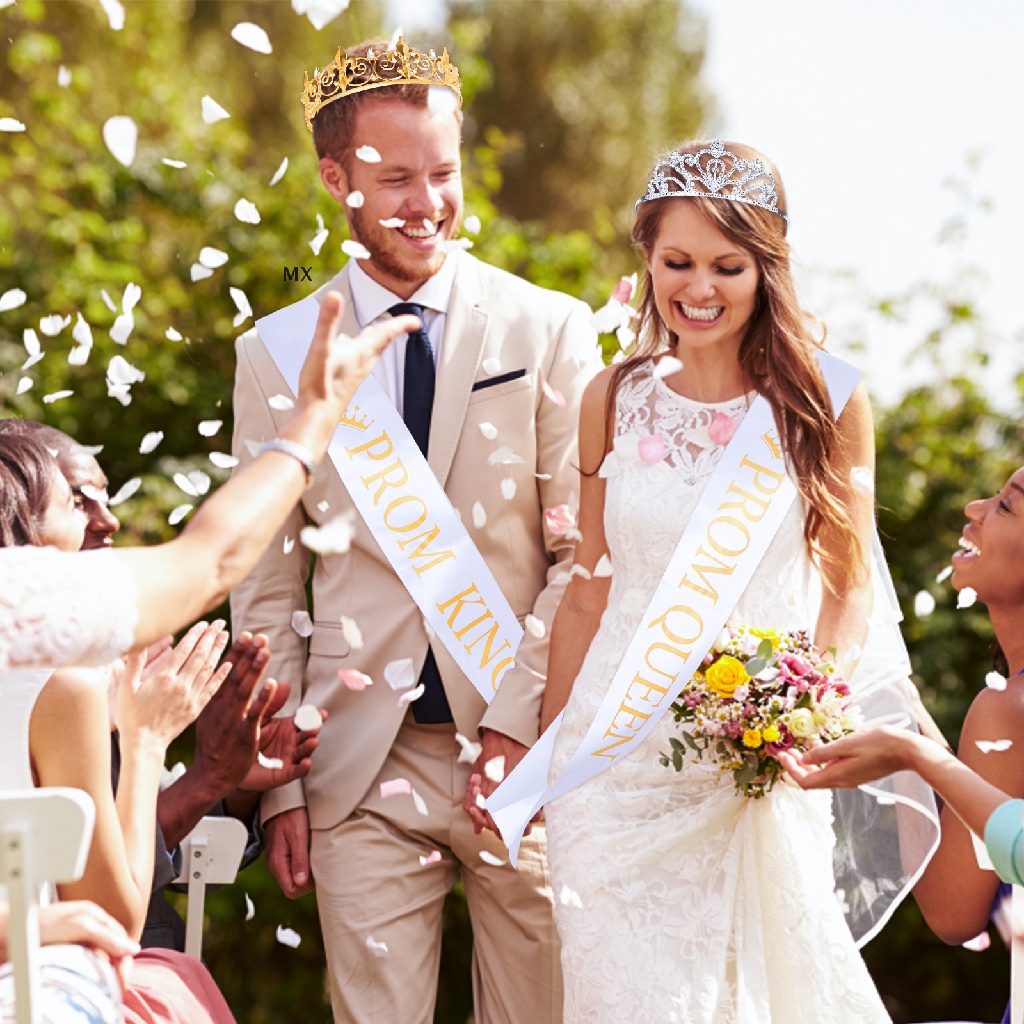 Bộ Vương Miện Và Vương Miện King and Queen Lấp Lánh mingxuan2