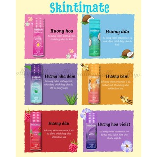 allbyvy | HỎA TỐC | BỌT CẠO LÔNG SKINTIMATE (tặng kèm dao cạo)