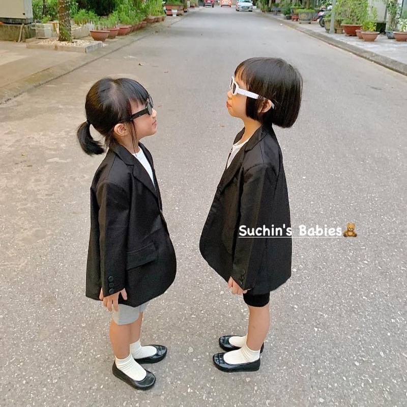 Áo vest - Blazer cho bé trai và gái Suchin