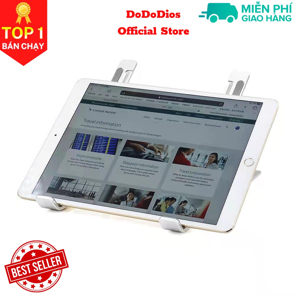 Giá Đỡ Laptop DoDoDios 1X Để Bàn Dễ Dàng Gấp Gọn Hợp Kim Nhôm Cao Cấp Kèm Túi Vải Bảo Hành 12 Tháng