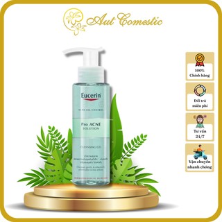 Sữa Rửa Mặt Eucerin Cho Da Dầu Mụn - Eucerin Pro ACNE Solution Cleansing Gel 200ML