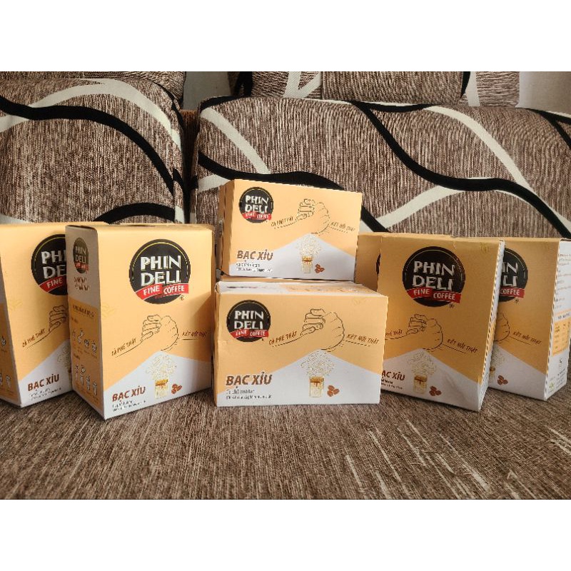 Combo 5 hộp Cà Phê Hòa Tan Phindeli 306gam