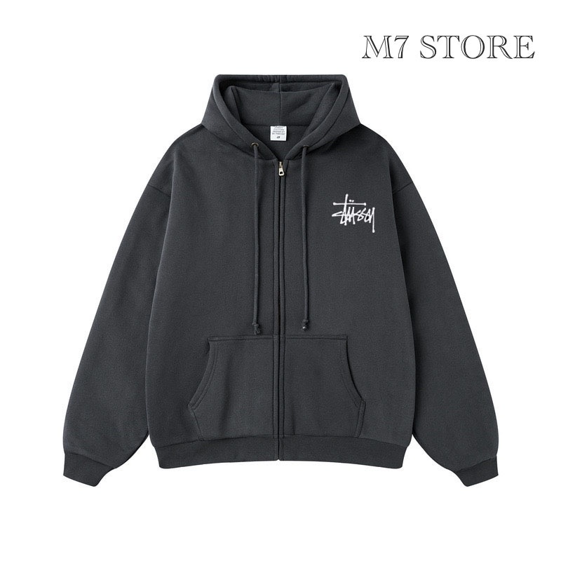 Áo hoodie zip, Áo khoác nữ,áo khoác nam nữ unisex M7 cao cấp M750