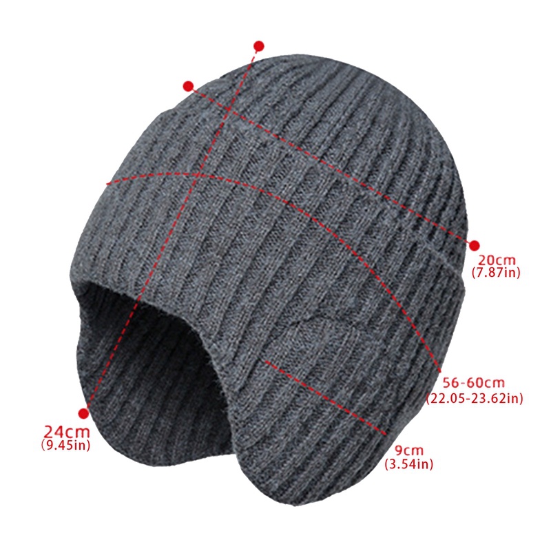 Ygt Mũ Len Che Tai Giữ Ấm Mùa Đông Dành Cho Nam Nữ