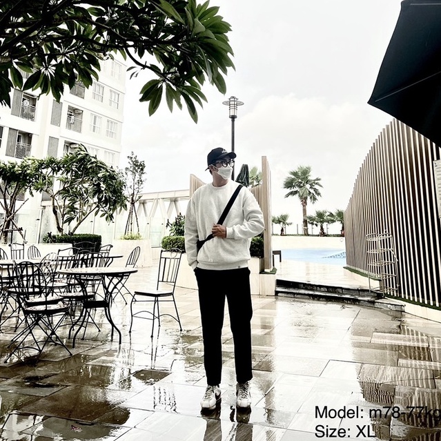 Áo nỉ Sweater Polham Hàn Quốc