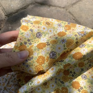 Vải thô cotton may váy đầm cho bé