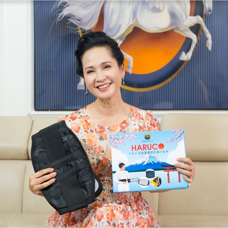 Đai Lưng Đá Nóng Haruco Giúp Giảm Đau Lưng Hiệu Quả
