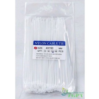 Túi 100c dây rút nhựa, dây cáp rút nhựa, dây thít nhựa dài 15cm