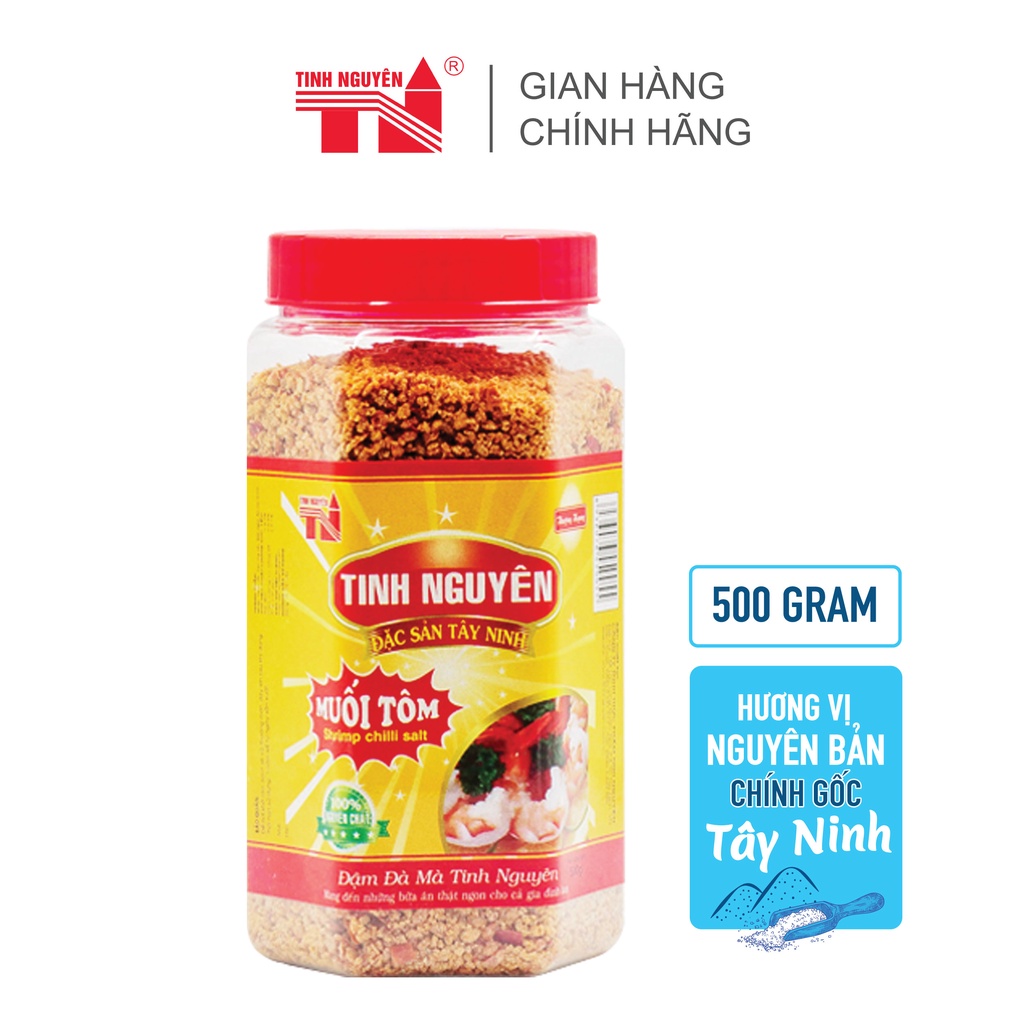 Muối Tôm Tây Ninh Tinh Nguyên phiên bản ĐẶC BIỆT (500g)