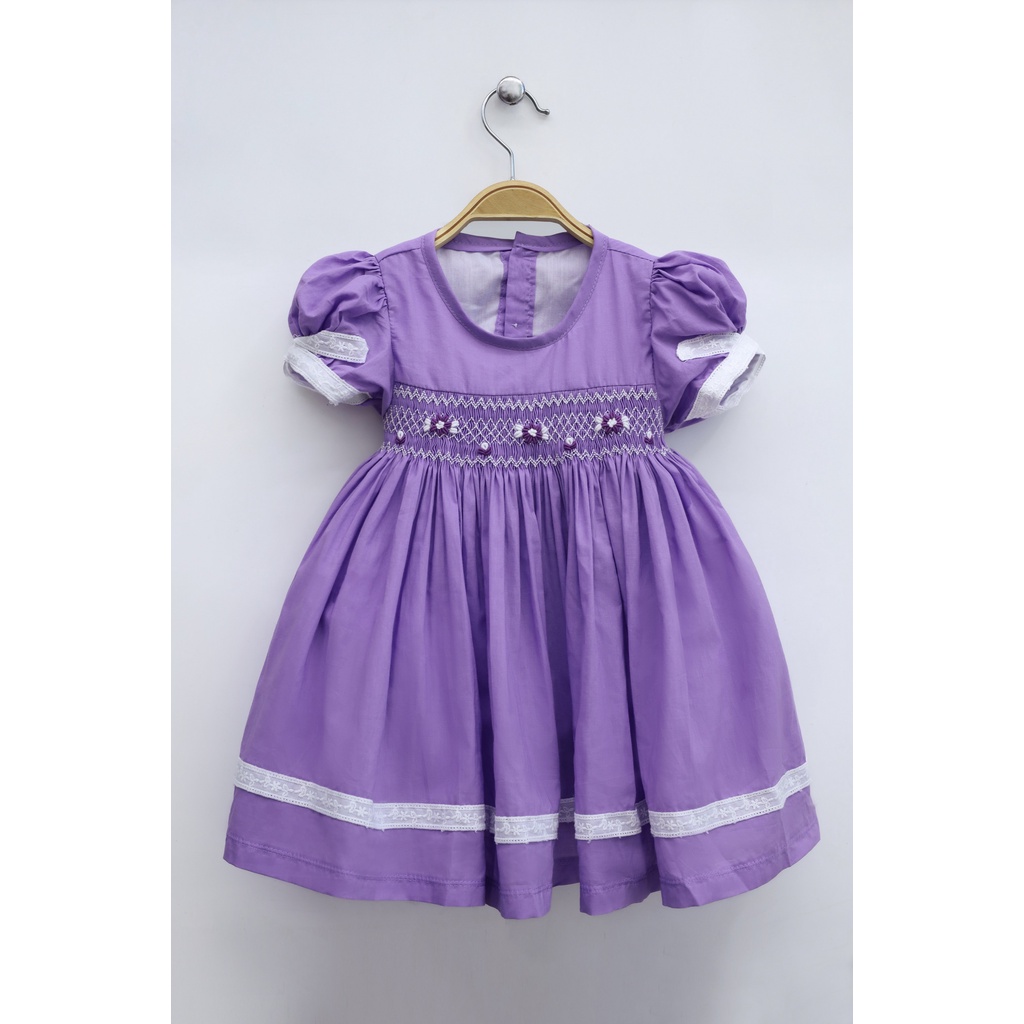 ĐẦM SMOCK TÍM