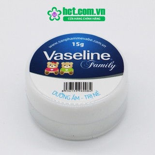 Kem nẻ Vaselin Family Gấu dưỡng ẩm da khô nứt nẻ các màu 15g