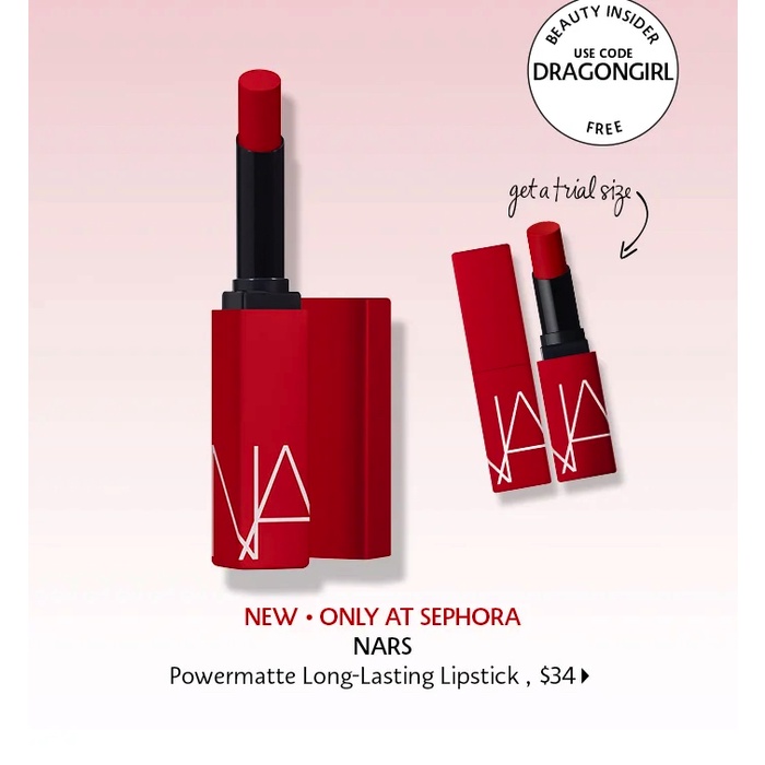 NARS 💄 Son thỏi lỳ cao cấp Powermatte Long-Lasting Lipstick