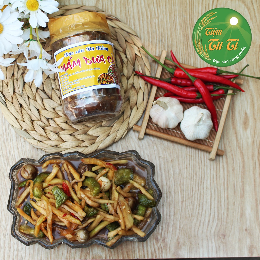 MẮM DƯA CÀ ĐÀ NẴNG Hũ 500g - Thơm, Ngon, Giòn