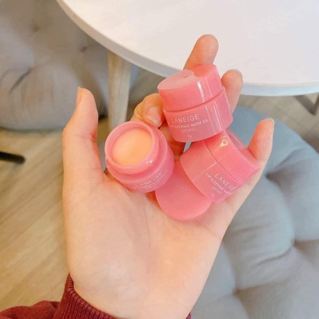 Mặt Nạ Ngủ Môi Làm Hồng Môi 3g mini