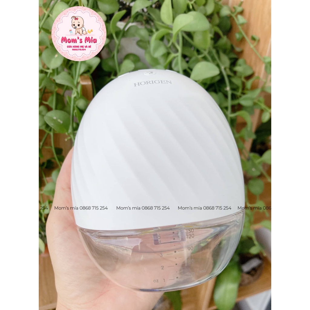 🍼👶MÁY HÚT SỮA KHÔNG DÂY HORIGEN (1 chiếc) - Mom's Mía💖👨‍👩‍👧‍👦