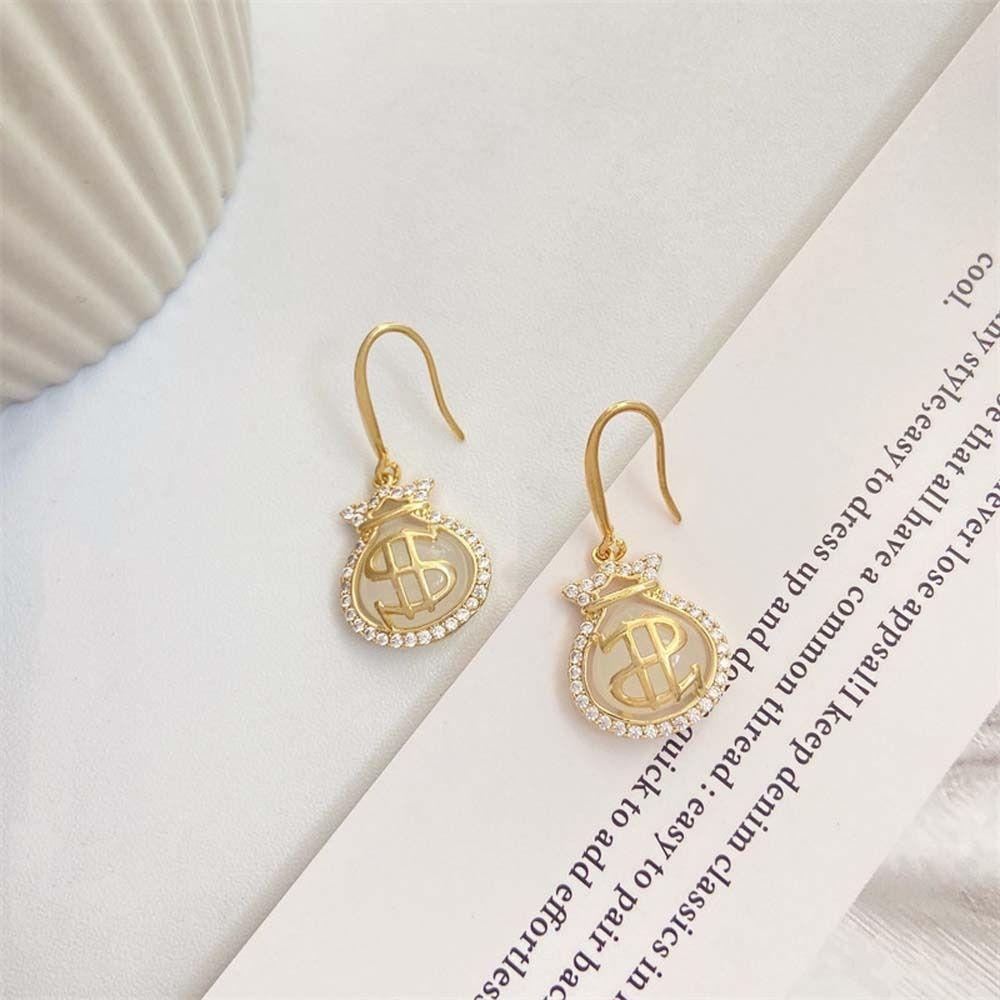 Bông Tai Dáng Dài Phong Cách Trung Hoa Mừng Năm Mới|Bông Tai Ngọc Trai Thời Trang Nữ Tính