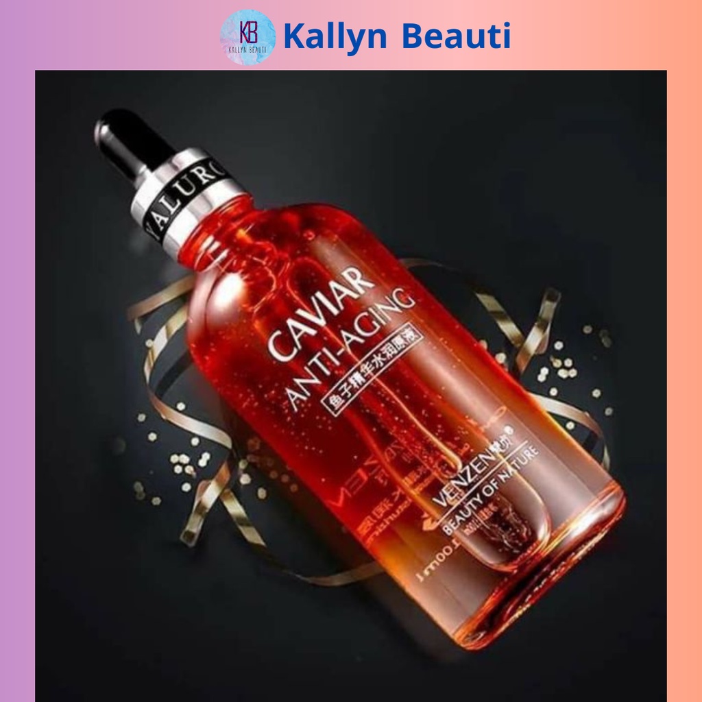 Serum HA Venzen chiết xuất Caviar Veze giúp giảm lão hoá 100ml Kallynbeauti