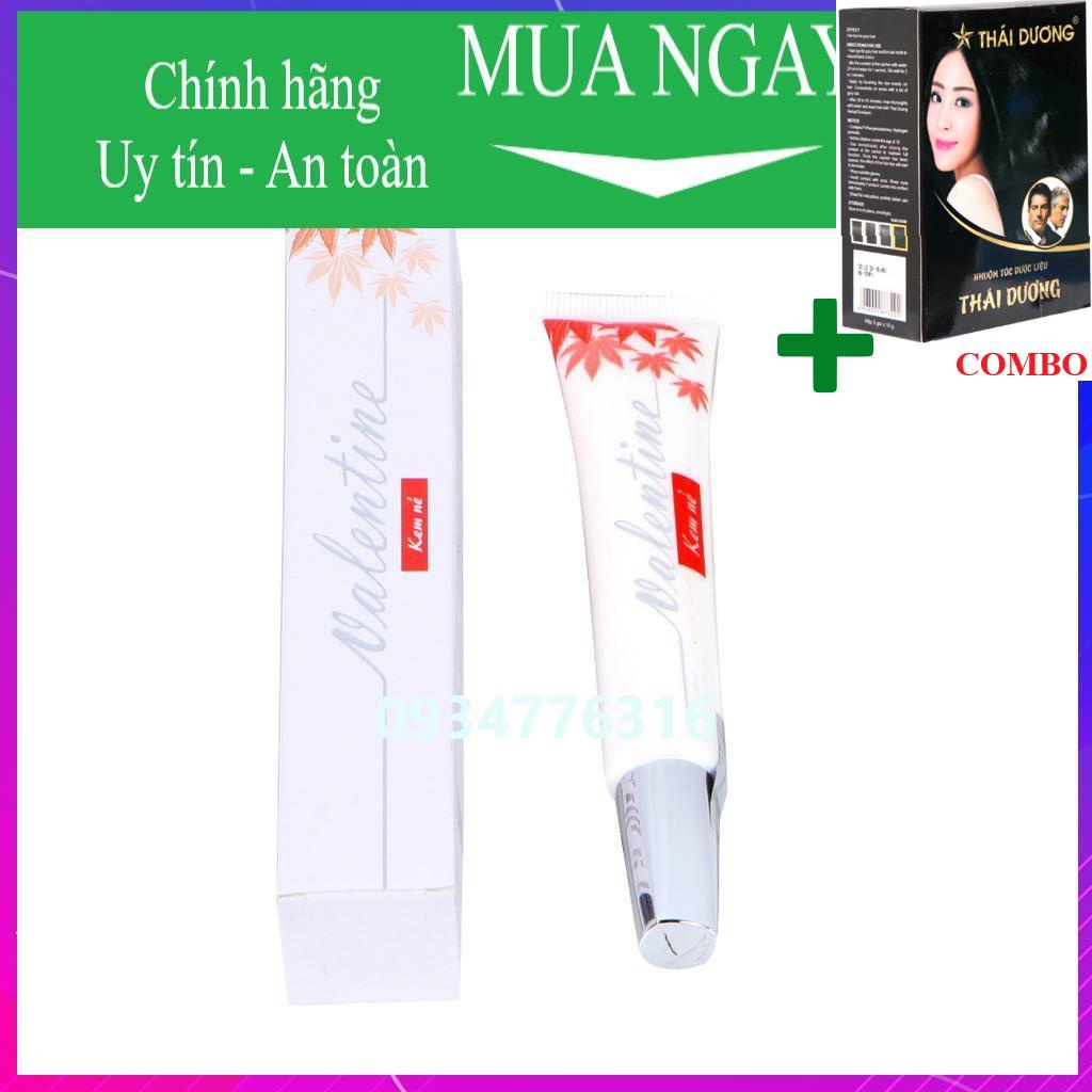 Combo Gội Là Đen Thái Dương+ ✅ Kem nẻ Valentine - giúp làm mềm da (20g)
