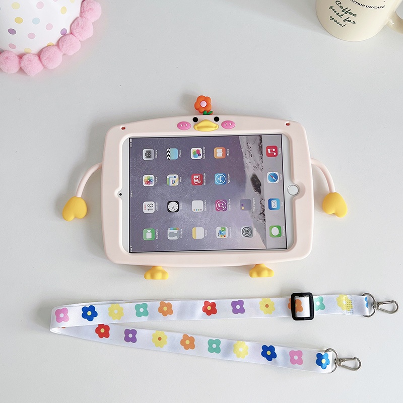 Ốp Máy Tính Bảng Silicone Với Giá Đỡ Gấp Được Cho Xiaomi Pad 5 Mi Pad 5Pro 11inch 2021