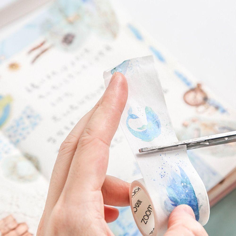 CHOOKEY Cuộn 20 Cuộn Băng Keo Dán Trang Trí Sổ Tay DIY