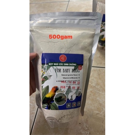 500gam Bột Vẹt Non