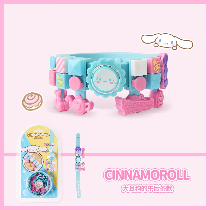 Vòng Tay Chuỗi Hạt Hình Hello Kitty Dễ Thương Cho Bé Gái