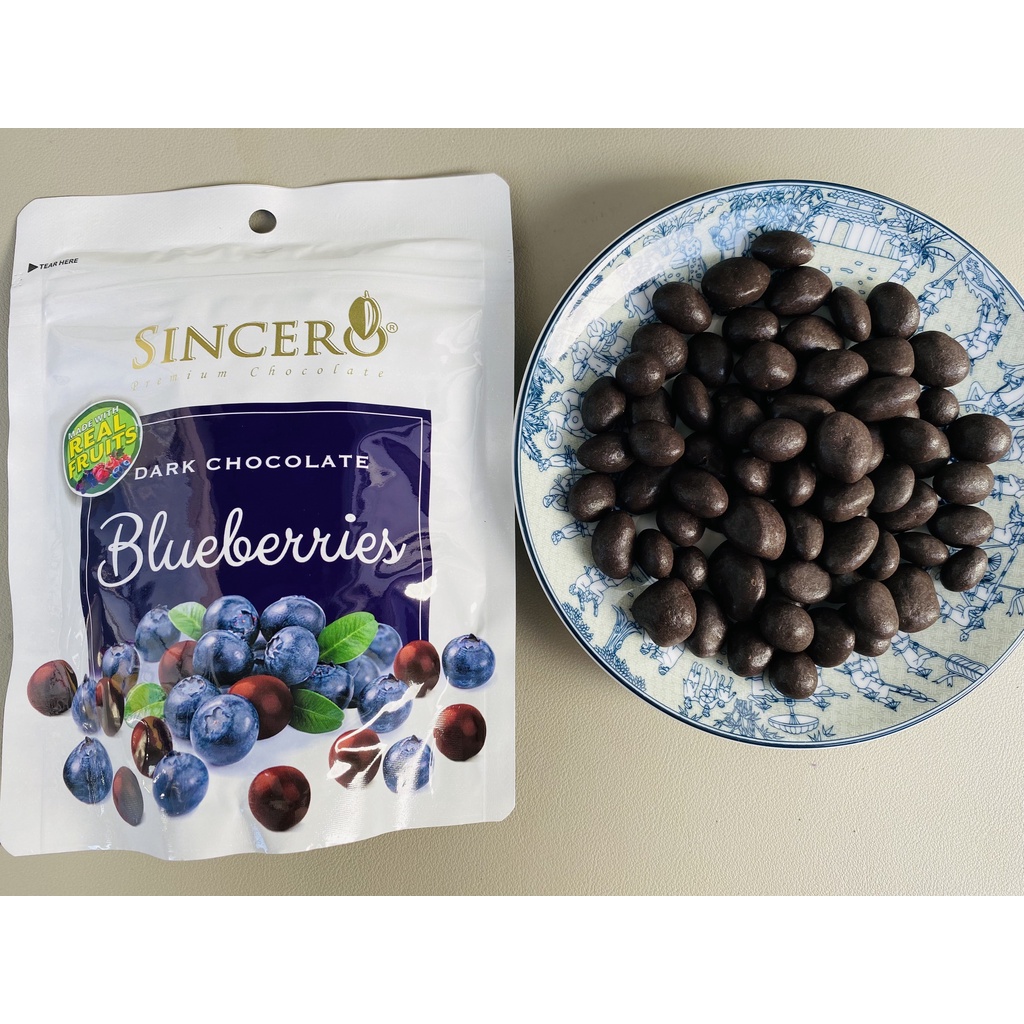 Sô-cô-la Sincero Blueberries - Việt quất thơm ngon
