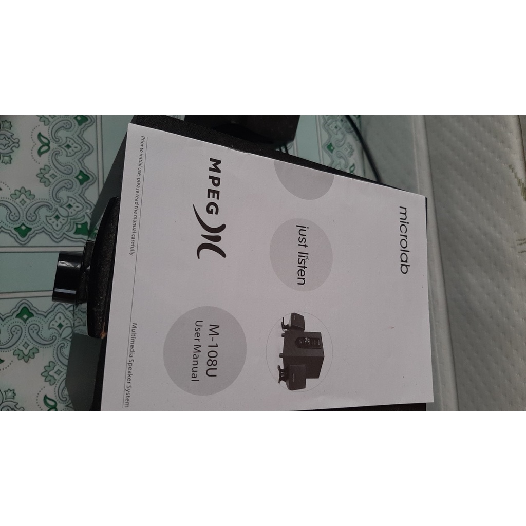 Loa Microlab 2.1 M108U (có USB và thẻ nhớ)