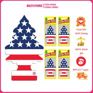 Cây thông thơm cờ Mỹ Little Trees Vanilla Pride nhập khẩu chính hãng