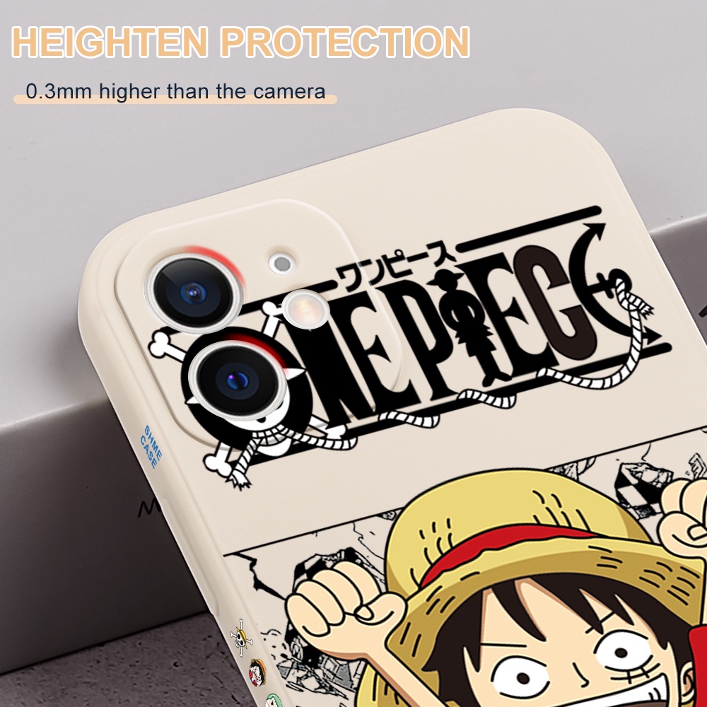 Ốp Điện Thoại In Hoạt Hình One Piece Cho Redmi 9T 9A 9 Redmi Note 10S 10 9 8 7 Pro #K019