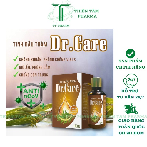 Tinh dầu Tràm Dr.care chai 100ml