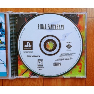 Game ps1 Final fantasy VII no brand