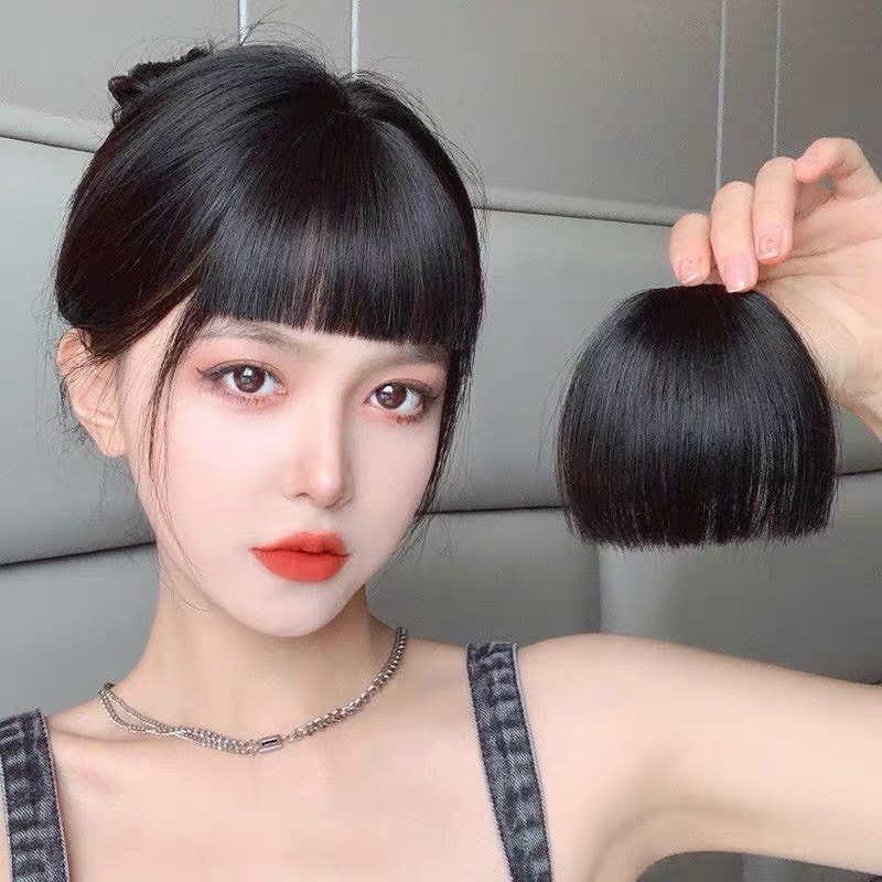 Tóc giả mái ngố kute như tóc thật