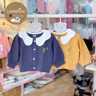 Áo khoác Mompa mềm mịn cho bé gái
