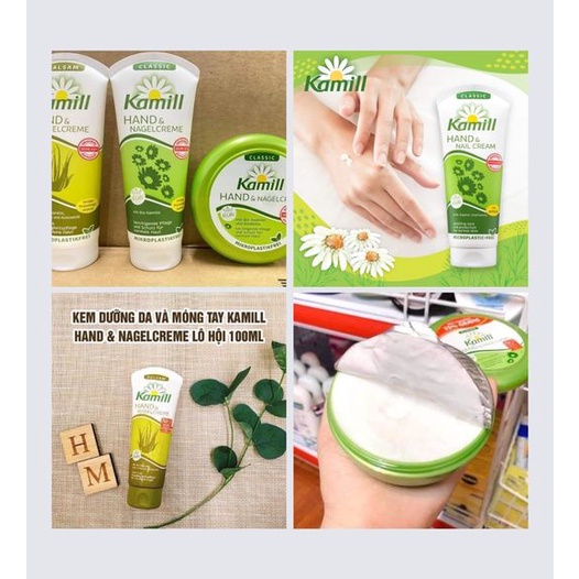 Kem dưỡng tay KAMILL, dưỡng ẩm,không nứt nẻ, mềm mại da tay, tuýp 100ml