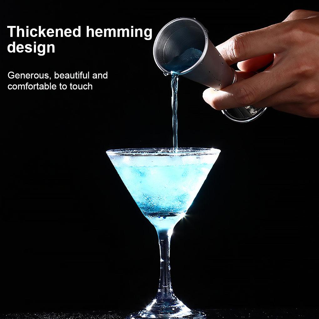 Cốc Đo Lường Pha Chế Cocktail Hai Đầu Chuyên Dụng Cho Nhà Bếp / Quán Bar