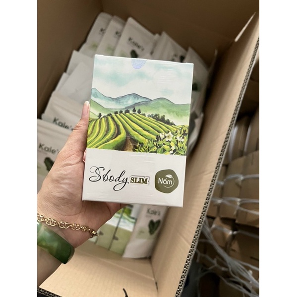 1 HỘP GIẢM CÂN SBODY SLIM NẤM - 30viên-
