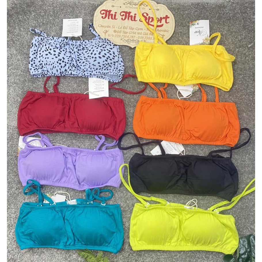 ÁO BRA ỐNG ÔM NGỰC SEXY TẶNG KÈM MÚT NGỰC- THÊM PHIÊN BẢN MỚI BẢN NHỎ CÓ DÂY ĐIỀU CHỈNH THÁO RỜI CÓ MÚT TRÒN