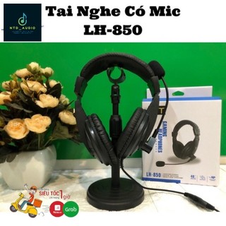 Tai nghe máy tính có Mic cao cấp LH-850, Có hộp - Cam kết chất lượng - Học Online ,Nghe nhạc trên PC, laptop, điện thoại